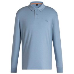тениска,мъжки,тениски,boss,pe,interlock,long,10265826,long,sleeve,t,shirt,blue,(light,pastel,blue,451)