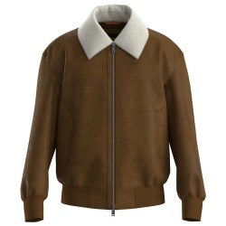 яке,мъжки,якета,boss,jonier,10275282,01,leather,jacket,open,brown,241,(brown)