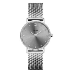часовник,часовници,cluse,cw10203,watch,grey,(silver)