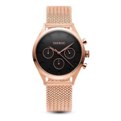 Часовник Tayroc TY55 woman watch - Golden (Pink / Black) часовник,часовници,tayroc,ty55,woman,watch,golden,(pink,black)