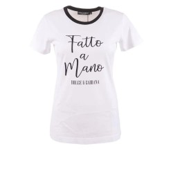 тениска,дамски,тениски,dolce,&,gabbana,746035,short,sleeve,t,shirt,white