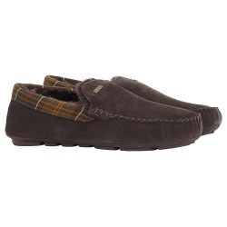 пантофи,мъжки,пантофи,barbour,monty,slippers,brown,suede