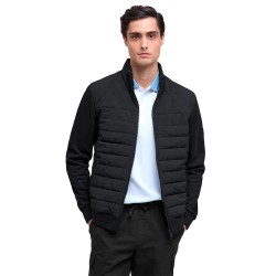 блуза,мъжки,пуловери,barbour,collins,baffle,full,zip,sweatshirt,black,(black)