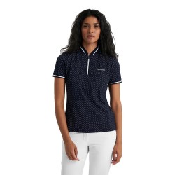дамски,блузи,с,яка,мъжки,блузи,с,яка,calvin,klein,golf,camilla,printed,woman,short,sleeve,polo,blue,(navy)
