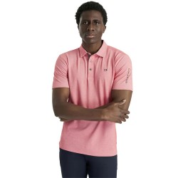 Calvin klein golf Uni short sleeve polo - Pink (Coral Oxford) мъжки,блузи,с,яка,calvin,klein,golf,uni,short,sleeve,polo,pink,(coral,oxford)