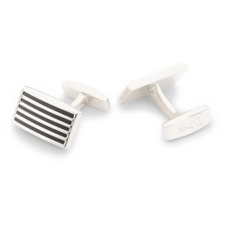 бижутерия,boss,coloredlines,10250792,01,bracelet,black,001,(silver)