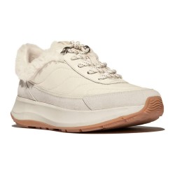 Маратонки Fitflop F-Mode Flow Shearling Mix trainers - Beige (Cream Mix) маратонки,мъжки,маратонки,дамски,маратонки,fitflop,f,mode,flow,shearling,mix,trainers,beige,(cream,mix)