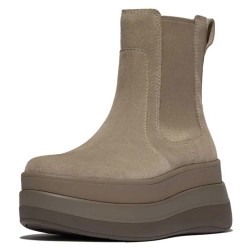 дамски,боти,дамски,високи,обувки,за,ходене,fitflop,f,mode,stack,suede,chelsea,booties,taupe