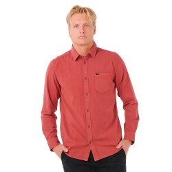 Риза с дълъг ръкав Rip curl Classic Surf Washed long sleeve shirt - Red (Apple Butter) риза,с,дълъг,ръкав,мъжки,ризи,rip,curl,classic,surf,washed,long,sleeve,shirt,red,(apple,butter)