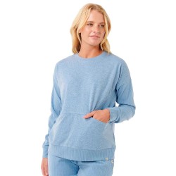 поларена,блуза,дамски,пуловери,дамски,плетени,дрехи,rip,curl,cosy,fleece,sweater,blue,(blue,marle)