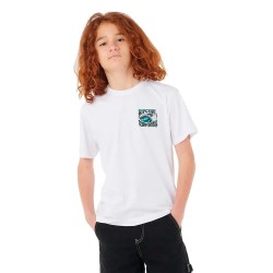 Тениска Rip curl Hazed&Tubed short sleeve T-shirt - White - (White) тениска,детски,тениски,rip,curl,hazed&tubed,short,sleeve,t,shirt,white,(white)