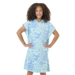 хавлии,rip,curl,mixed,snap,cotton,poncho,blue