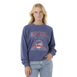 блуза,дамски,блузи,rip,curl,surf,dept,relaxed,raglan,crew,sweatshirt,navy,(blue)