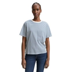 тениска,дамски,тениски,tom,tailor,1047845,short,sleeve,t,shirt,small,dusty,blue,white,stripe,(blue)