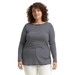 тениска,дамски,тениски,tom,tailor,1048373,long,sleeve,t,shirt,blue,(navy,offwhite,tee,stripe)