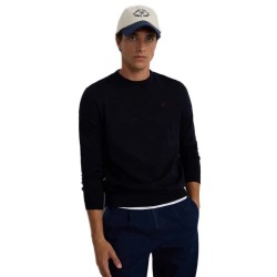 Блуза Silbon Classic sweater - Blue (Navy Blue) блуза,мъжки,пуловери,silbon,classic,sweater,blue,(navy,blue)