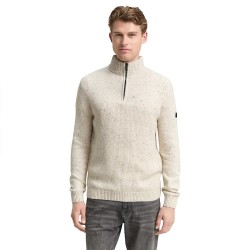 блуза,мъжки,пуловери,tom,tailor,1048713,sweater,beige,(offwhite,melange,multi,neps)