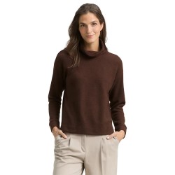 блуза,дамски,пуловери,дамски,плетени,дрехи,tom,tailor,1049012,sweater,dark,pecan,brown,melange