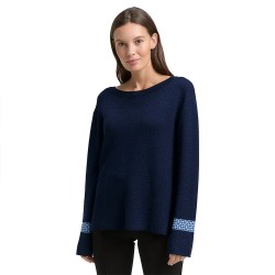 блуза,дамски,пуловери,дамски,плетени,дрехи,tom,tailor,1049123,sweater,blue,(blue,mini,argyle)