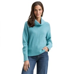 блуза,мъжки,пуловери,дамски,пуловери,tom,tailor,1049160,sweater,blue,(tropical,teal,melange)