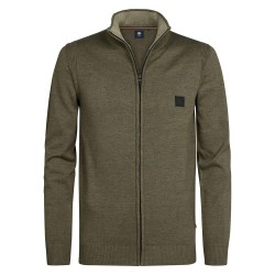 блуза,мъжки,пуловери,petrol,industries,m,3050,kwc202,full,zip,sweater,mossy,stone,(green)