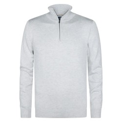 блуза,мъжки,пуловери,petrol,industries,m,3050,kwc207,half,zip,sweater,antique,white,melee,(white)