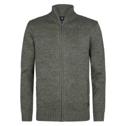 блуза,мъжки,пуловери,petrol,industries,m,3050,kwc216,full,zip,sweater,mossy,stone,(grey)