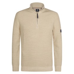 блуза,мъжки,пуловери,petrol,industries,m,3050,kwc227,half,zip,sweater,raw,sand,(beige)