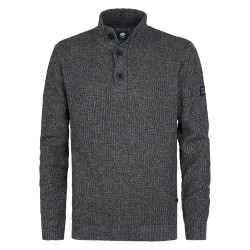 блуза,мъжки,пуловери,petrol,industries,m,3050,kwc270,half,zip,sweater,indie,blue,(grey)