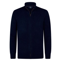 блуза,мъжки,пуловери,petrol,industries,m,3050,kwc292,full,zip,sweater,blue,(deep,capri)