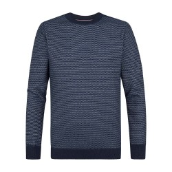 блуза,мъжки,пуловери,petrol,industries,m,3050,kwr209,sweater,dark,denim,(blue)
