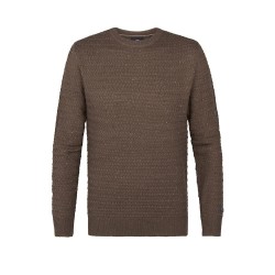 блуза,мъжки,пуловери,petrol,industries,m,3050,kwr222,sweater,mud,(brown)