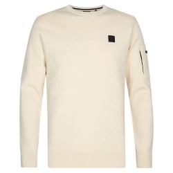 блуза,мъжки,пуловери,petrol,industries,m,3050,kwr249,sweater,raw,sand