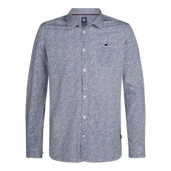 риза,с,дълъг,ръкав,мъжки,ризи,petrol,industries,m,3050,sil409,long,sleeve,shirt,dark,denim,(blue)