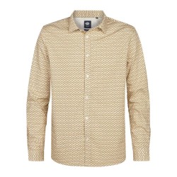 риза,с,дълъг,ръкав,мъжки,ризи,petrol,industries,m,3050,sil411,long,sleeve,shirt,raw,sand,(beige)