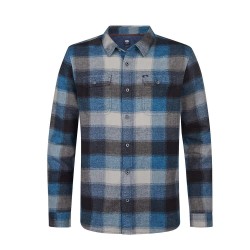 риза,с,дълъг,ръкав,мъжки,ризи,petrol,industries,m,3050,sil417,long,sleeve,shirt,indie,blue,(blue)