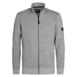 блуза,мъжки,пуловери,petrol,industries,m,3050,swc315,full,zip,sweatshirt,light,grey,melee