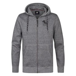блуза,мъжки,пуловери,petrol,industries,m,3050,swh307,full,zip,sweatshirt,gunmetal