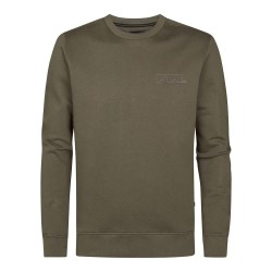 блуза,мъжки,пуловери,petrol,industries,m,3050,swr326,sweatshirt,green,(army,green)