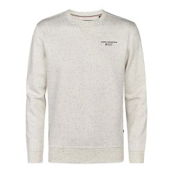 блуза,мъжки,пуловери,petrol,industries,m,3050,swr346,sweatshirt,antique,white,melee,(beige,white)