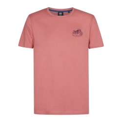 тениска,мъжки,тениски,petrol,industries,m,3050,tsr137,short,sleeve,t,shirt,red,brick