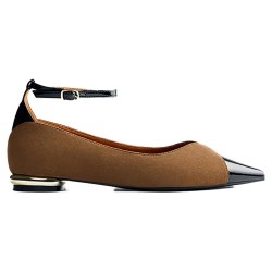 обувки,дамски,обувки,gioseppo,grygla,ballet,pumps,brown,(taupe)