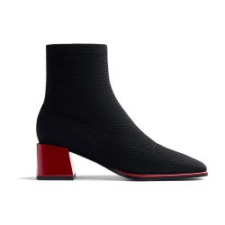 дамски,боти,дамски,високи,обувки,за,ходене,gioseppo,inger,booties,black,(black)