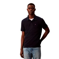 дънки,мъжки,блузи,с,яка,calvin,klein,jeans,monogram,short,sleeve,polo,blue,(dark,sapphire)