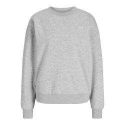 Блуза Jack & jones Abbie Every Relaxed Fit JJXX sweatshirt - Grey (Light Grey Melange / Print Bright White Logo) блуза,дамски,блузи,jack,&,jones,abbie,every,relaxed,fit,jjxx,sweatshirt,grey,(light,grey,melange,print,bright,white,logo)