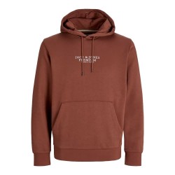 суичър,мъжки,пуловери,jack,&,jones,archie,hoodie,henna,(brown)