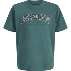 Тениска Jack & jones Caleb Varsity Plus Size short sleeve T-shirt - Green / Blue (Atlantic Deep) тениска,мъжки,тениски,дамски,тениски,jack,&,jones,caleb,varsity,plus,size,short,sleeve,t,shirt,green,blue,(atlantic,deep)