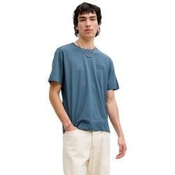 тениска,мъжки,тениски,дамски,тениски,jack,&,jones,corp,logo,short,sleeve,t,shirt,blue,(blue,mirage,detail,small,print)