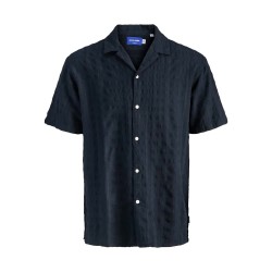 риза,с,къс,ръкав,мъжки,ризи,jack,&,jones,dia,structure,resort,short,sleeve,shirt,black,(blue)
