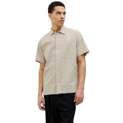 риза,с,къс,ръкав,мъжки,ризи,jack,&,jones,easton,seersucker,relaxed,fit,short,sleeve,shirt,silver,lining,(beige)